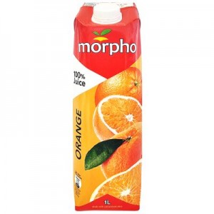Apelsinų sultys 100 %, MORPHO, 1 L
